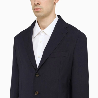 Shop Doppiaa Single-breasted Suit In Blue