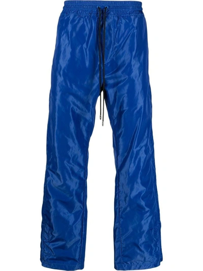 Shop Just Don Cotton Trousers In Blue