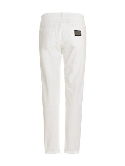 Shop Dolce & Gabbana 're-edition S/s 2001' Jeans In White