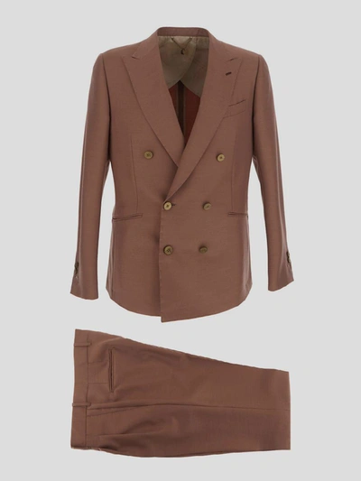 Shop Maurizio Miri Rust Suit In <p> Rust Suit In Wool