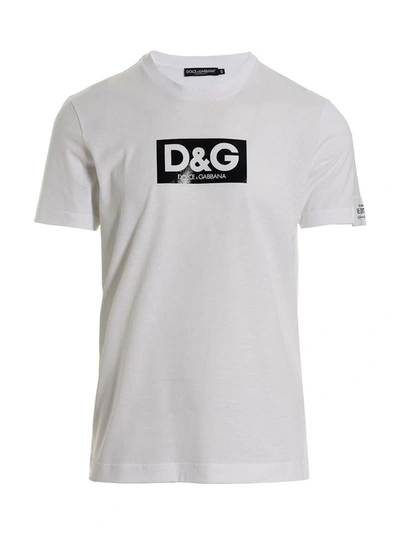 Shop Dolce & Gabbana 're-edition S/s 1996' T-shirt In White/black