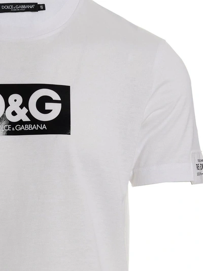 Shop Dolce & Gabbana 're-edition S/s 1996' T-shirt In White/black