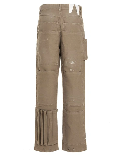 Shop Darkpark 'indron' Jeans In Brown