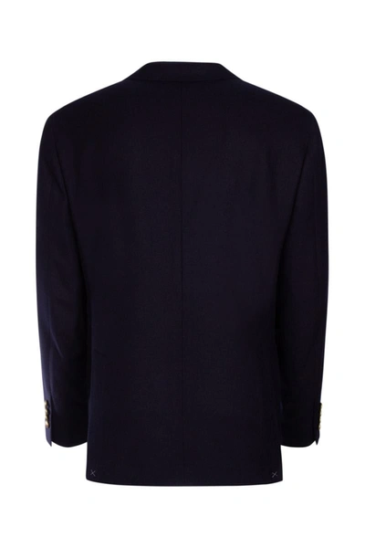 Brunello Cucinelli Tailored Double-breasted Jacket With Notch Lapels In C002