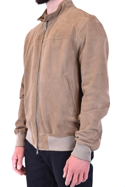 Shop Orciani Jackets In Mud