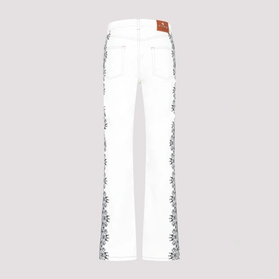Shop Etro Esme Jeans In White