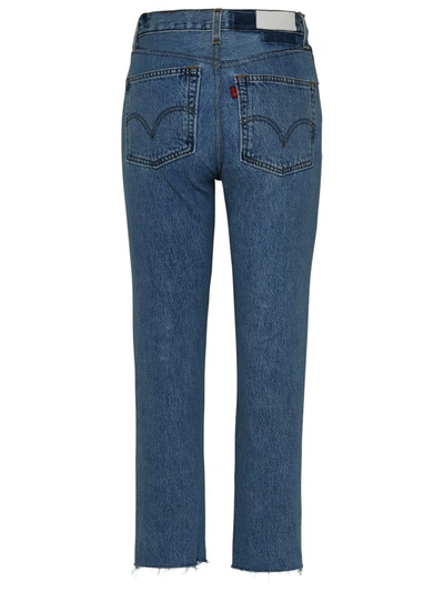 Shop Re/done Blue Cotton Jeans