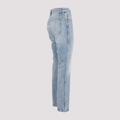 Shop Khaite Vivian Bootcut Flared Jeans In Blue