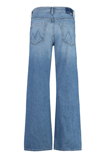 Shop Mother Dodger Wide-leg Jeans In Denim