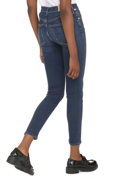 Shop Citizens Of Humanity Rocket Ankle Skinny Jeans In Denim