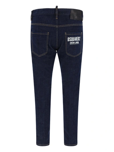 Shop Dsquared2 Jeans In Blue Navy