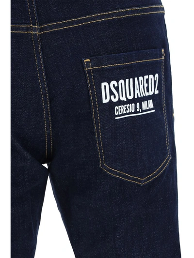 Shop Dsquared2 Jeans In Blue Navy