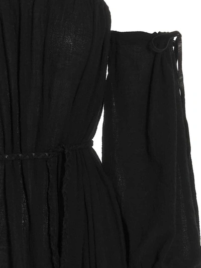 Shop Caravana 'messenger' Long Dress In Black