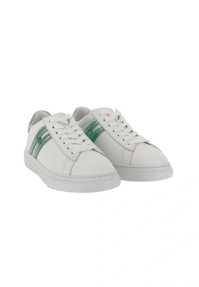 Shop Hogan "h365" Sneakers In White
