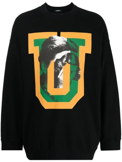 Shop Undercover Logo Sweatshirt In Black