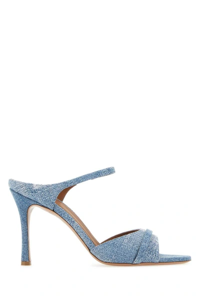 Shop Malone Souliers Sandals In Light Blue