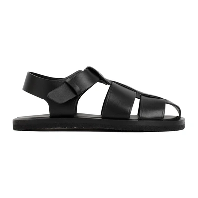 Shop The Row Fisherman Sandals Shoes In Black