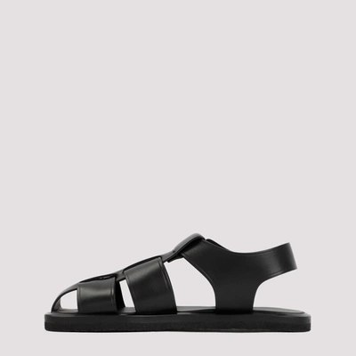 Shop The Row Fisherman Sandals Shoes In Black