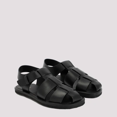 Shop The Row Fisherman Sandals Shoes In Black