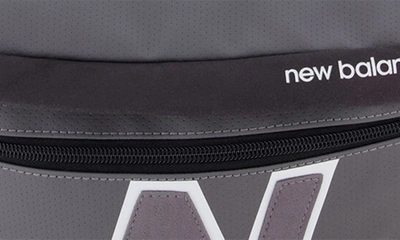 Shop New Balance Legacy Waist Belt Bag In Grey
