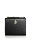 TORY BURCH Robinson Mini Saffiano Leather Wallet