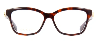 Shop Gucci Gg0798o W 002 Rectangle Eyeglasses In Clear