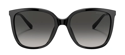 Shop Michael Kors Mk 2137 U 30058g Square Sunglasses In Grey