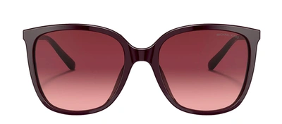 Shop Michael Kors Mk 2137 U 33448h Square Sunglasses In Violet