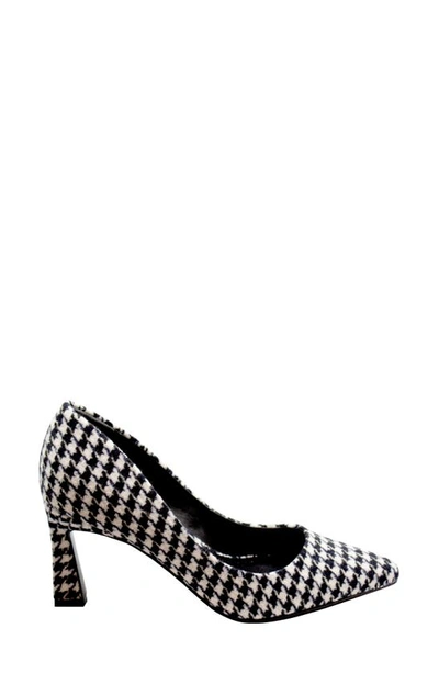 Shop Charles By Charles David Cade Pointed Toe Pump In Black-white