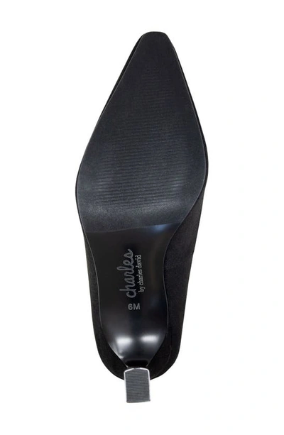 Charles By Charles David Cade Pointed Toe Pump In Black