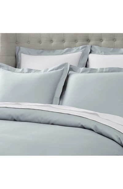 Boll & Branch Signature Organic Cotton Hemmed Duvet Set, King/california King In Shore