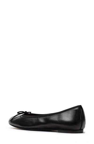 Jon Josef Barcelona Ballet Flat In Black Leather