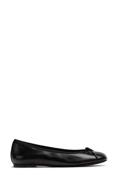 Jon Josef Barcelona Ballet Flat In Black Leather