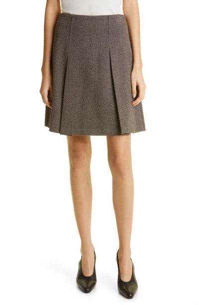 Shop Vince Pleated Skirt In River Bed