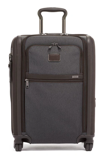 Shop Tumi Alpha 3 Collection 22-inch Wheeled Dual Access Continental Carry-on In Anthracite