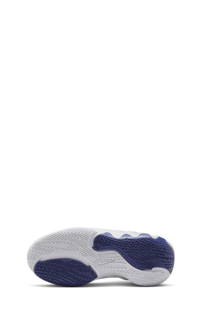 Shop Nike Kids' Giannis Immortality 2 Sneaker In White/ Multi-color/ Deep Blue