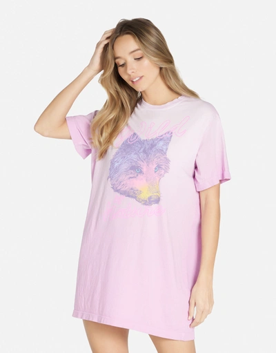 Lauren Moshi Misty Wild Wolf In Rose Ombre
