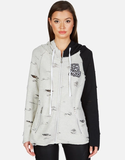 Lauren Moshi X Andie X I'm A Mess In Heather Grey/black