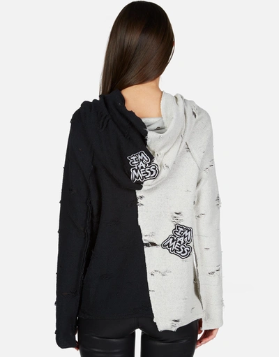 Lauren Moshi X Andie X I'm A Mess In Heather Grey/black