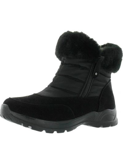 Easy Street Frosty Faux Fur Boot In Multi