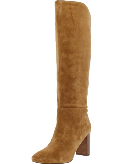 Shop Vince Bexley Womens Zipper Tall Knee-high Boots In Brown