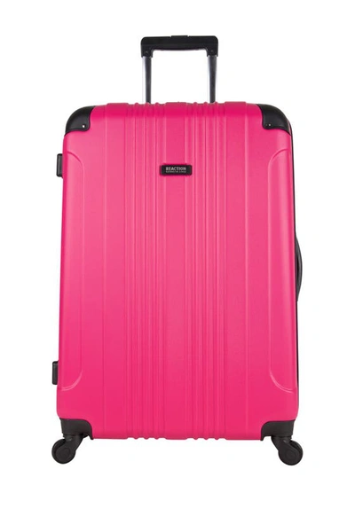 Shop Reaction Kenneth Cole Out Of Bounds 28" Lightweight Hardside 4-wheel Spinner Luggage In Magenta