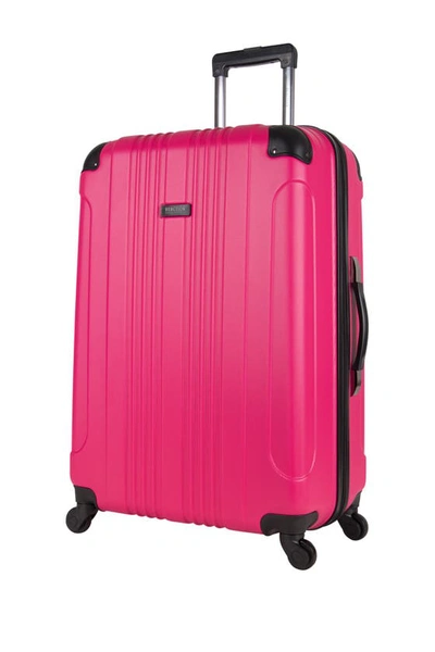 Shop Reaction Kenneth Cole Out Of Bounds 28" Lightweight Hardside 4-wheel Spinner Luggage In Magenta