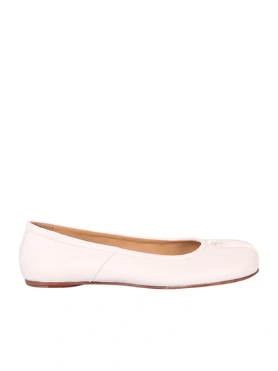 Shop Maison Margiela Flats In White