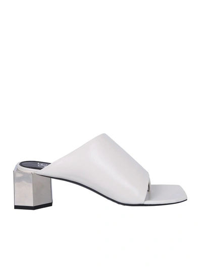 Off-white 55mm Square-toe Sandals In White