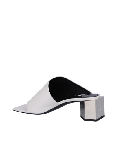 Off-white 55mm Square-toe Sandals In White
