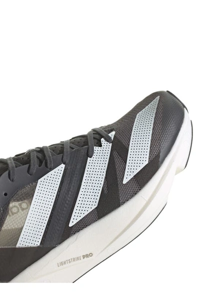 Shop Adidas Originals Adizero Takumi 8 Sneaker In Grey Six/ Ftwr White