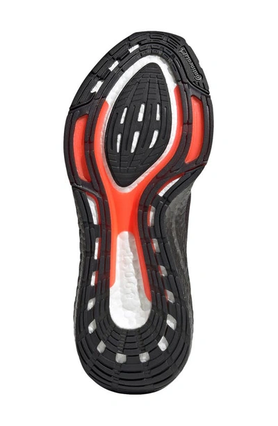 Shop Adidas Originals Ultraboost 21 Running Shoe In Carbon/ Carbon/ Solar Red