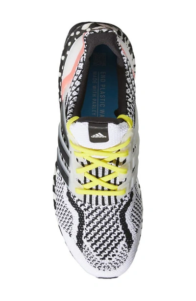 Shop Adidas Originals Ultraboost Dna Running Shoe In White/ Black