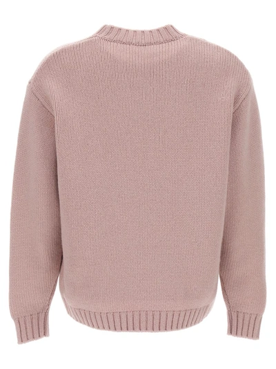 Shop Kenzo 'tricolor  Paris' Sweater In Pink